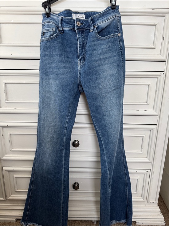 KanCan Denim - KanCan Women's Blue Flare Jeans - Mid Wash